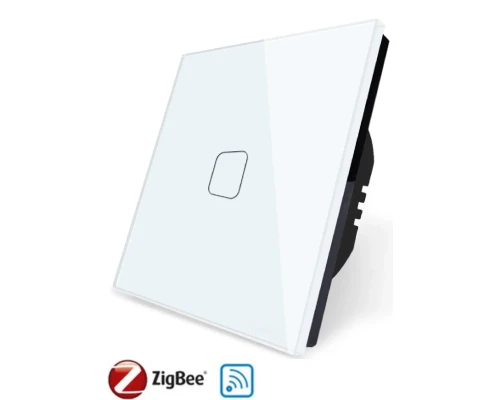 Сенсорный ZigBee/RF выключатель SK-Z801Y — 1 клавиша